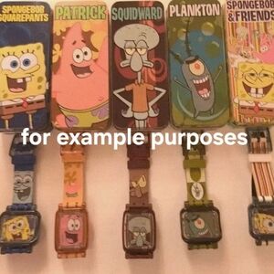 SpongeBob Squarepants Watch Set Of 5 NIB
